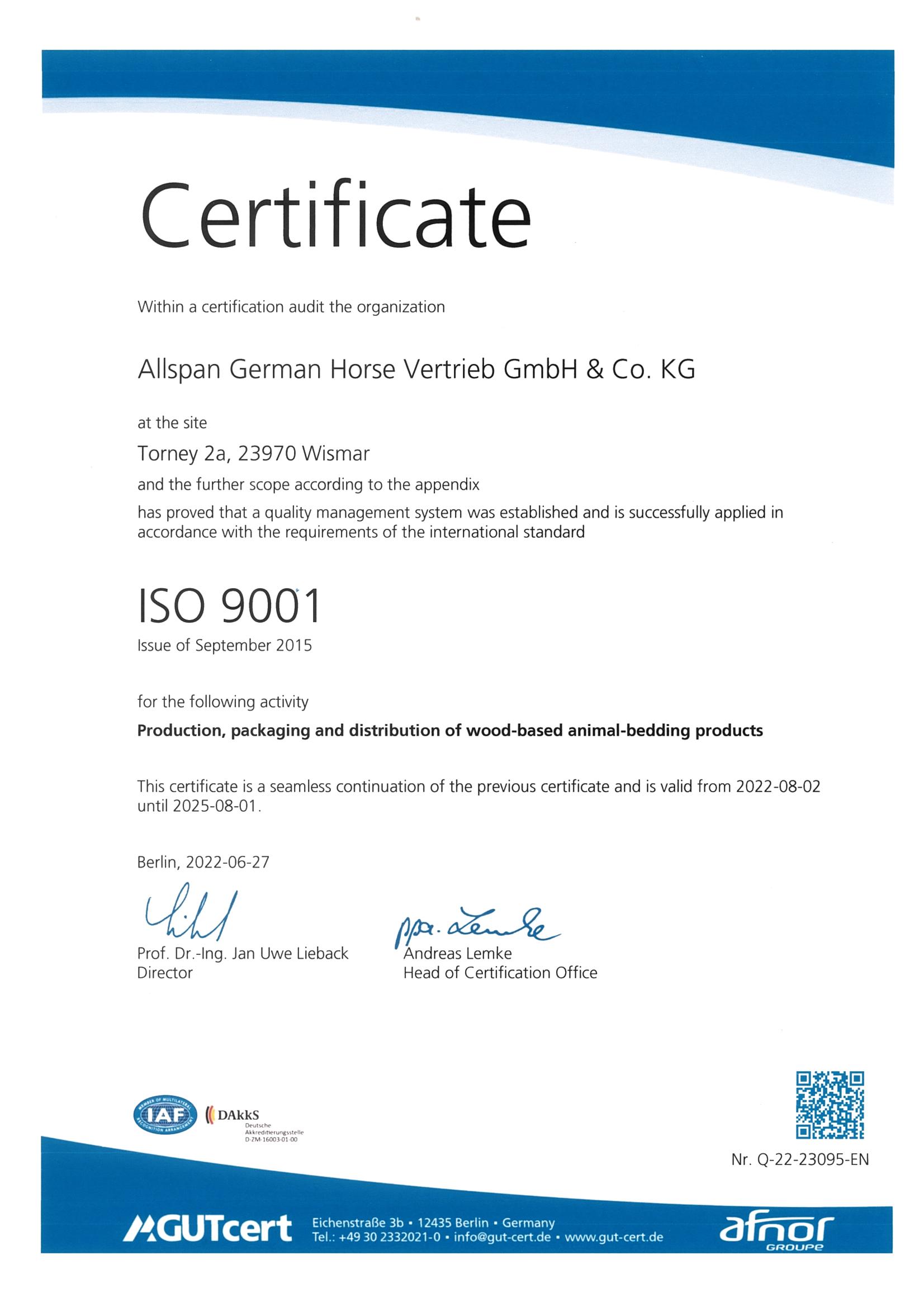 ALLSPAN Classic - Jemná hoblinová podestýlka Allspan German Horse Classic 24 Kg (615Litrů) - Image 4