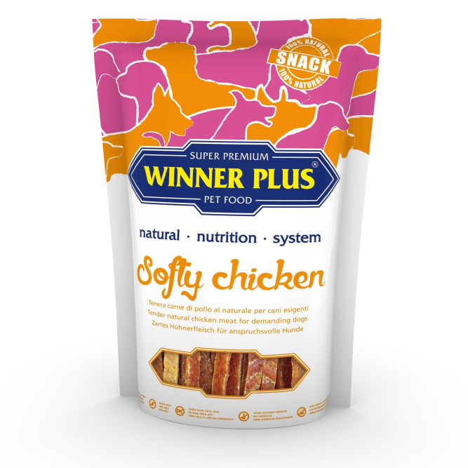 Winner Plus Dog Snack Měkké Kuřecí Maso