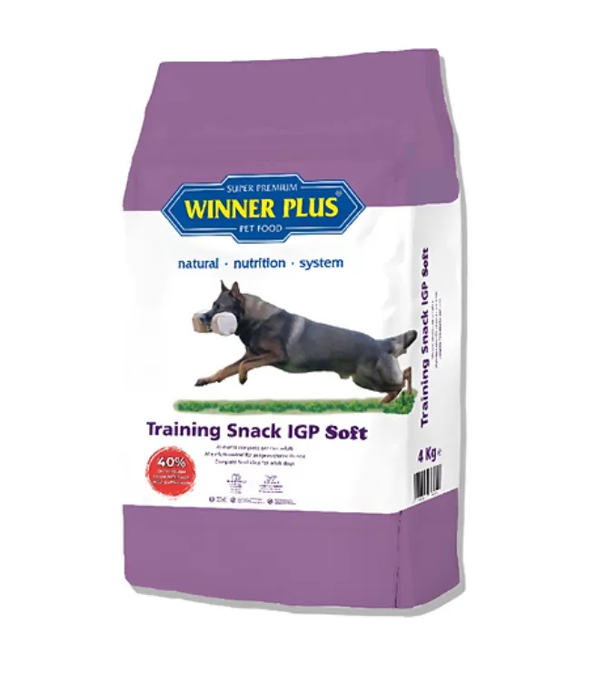 WINNER PLUS Training Snack IGP Soft buvolí pamlsky pro psy v praktickém balení