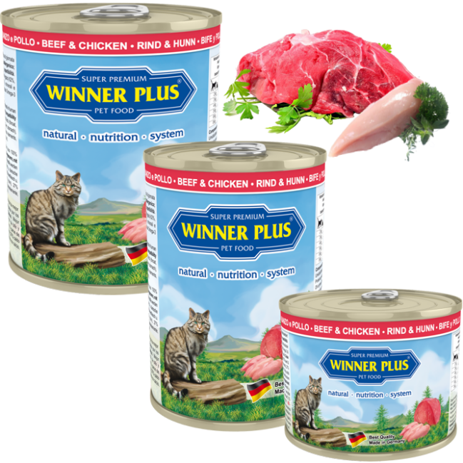 Menu Winner Plus Hovězí a kuřecí maso